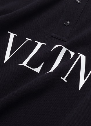  - VALENTINO GARAVANI - VLTN品牌名称纯棉polo衫