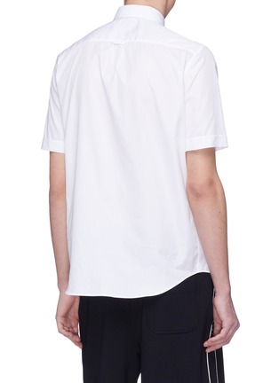 背面 - 点击放大 - VALENTINO GARAVANI - VLTN品牌名称印花纯棉短袖衬衫