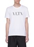 首图 - 点击放大 - VALENTINO GARAVANI - VLTN品牌名称印花纯棉T恤