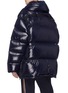 背面 - 点击放大 - CALVIN KLEIN 205W39NYC - 拉链设计绗缝羽绒大衣