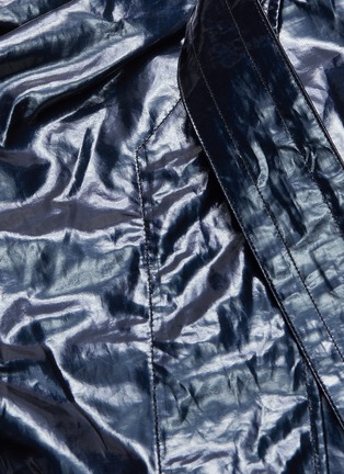 细节 - 点击放大 - ISABEL MARANT - Eoji光泽感涂层包裹式半裙