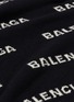  - BALENCIAGA - 品牌名称半开襟oversize针织衫