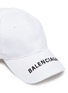 细节 - 点击放大 - BALENCIAGA - 品牌名称刺绣棒球帽