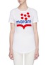 首图 - 点击放大 - ISABEL MARANT ÉTOILE - Koldia波点品牌标志亚麻T恤