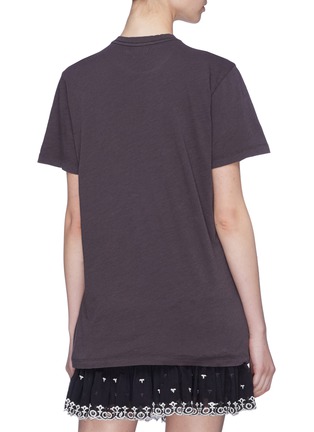 背面 - 点击放大 - ISABEL MARANT ÉTOILE - Tewel几何品牌标志纯棉T恤