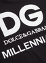  - DOLCE & GABBANA - DG MILLENNIALS印花纯棉T恤