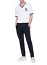 模特儿示范图 - 点击放大 - DOLCE & GABBANA - KING品牌标志oversize V领纯棉T恤