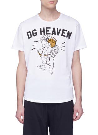 首图 - 点击放大 - DOLCE & GABBANA - DG HEAVEN丘比特图案纯棉T恤
