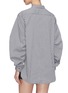 背面 - 点击放大 - 3.1 PHILLIP LIM - 抽褶灯笼袖拼色格纹衬衫
