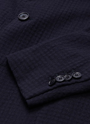  - LARDINI - Easy Wear可收纳式羊毛混羊绒西服夹克
