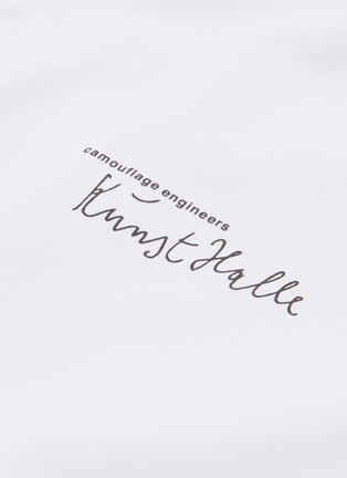  - OAMC - Kunst Halle印章及品牌名称纯棉T恤