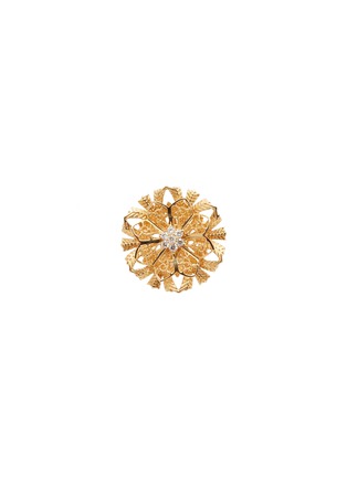 首图 - 点击放大 - CENTAURI LUCY - Elisabeth钻石18k金花卉造型单只耳环