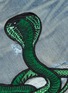  - AMIRI - Art Patch Snake蟒蛇徽章拼贴破洞补丁牛仔裤