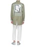 背面 - 点击放大 - PABLO ROCHAT - Hey Boo 1953玛丽莲梦露肖像印花oversize衬衫式外套