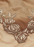 细节 - 点击放大 - JANAVI - Blossoming Lotus花卉刺绣围边羊绒围巾