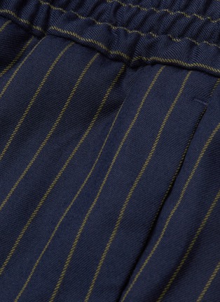  - ACNE STUDIOS - Ryder条纹混羊毛斜纹布长裤
