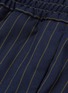  - ACNE STUDIOS - Ryder条纹混羊毛斜纹布长裤