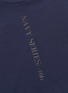  - NEIL BARRETT - Navy Series: 466标语印花棉质T恤