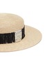细节 - 点击放大 - EUGENIA KIM - Brigitte毛圈花式线帽带编织草帽
