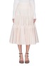 首图 - 点击放大 - CALVIN KLEIN 205W39NYC - 拼接设计格纹真丝半身裙
