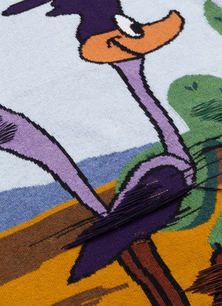  - CALVIN KLEIN 205W39NYC - x Looney Tunes™ Road Runner图案初剪羊毛针织衫