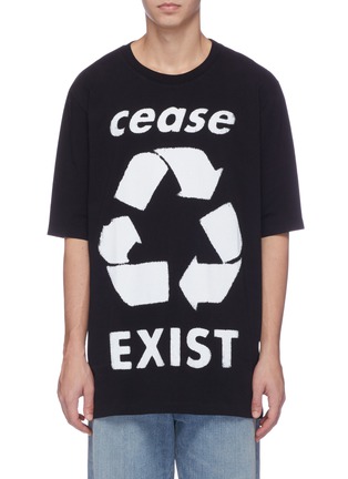 首图 - 点击放大 - FAITH CONNEXION - cease EXIST回收标志印花纯棉T恤