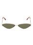 首图 - 点击放大 - SPEKTRE - Xxx金属几何猫眼镜框太阳眼镜