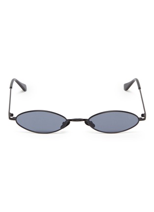 首图 - 点击放大 - SPEKTRE - Xyz金属椭圆镜框太阳眼镜