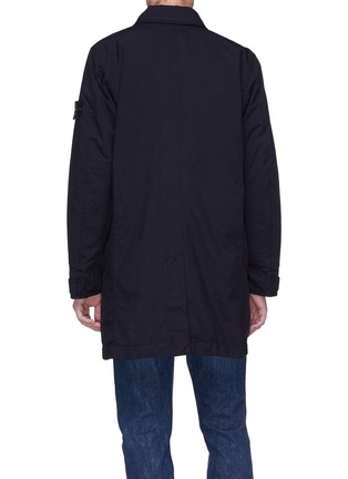 背面 - 点击放大 - STONE ISLAND - 可拆式品牌标志徽章夹棉大衣