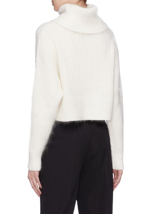 背面 - 点击放大 - 3.1 PHILLIP LIM - 高领oversize短款混羊毛针织衫