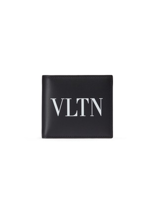 首图 - 点击放大 - VALENTINO GARAVANI - Valentino Garavani VLTN品牌名称小牛皮折叠钱包