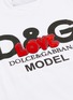  - DOLCE & GABBANA - LOVE植绒品牌名称纯棉T恤