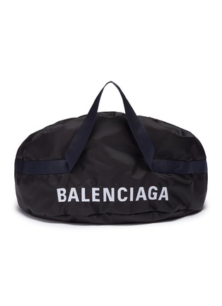 首图 - 点击放大 - BALENCIAGA - Wheel品牌名称刺绣运动手提包