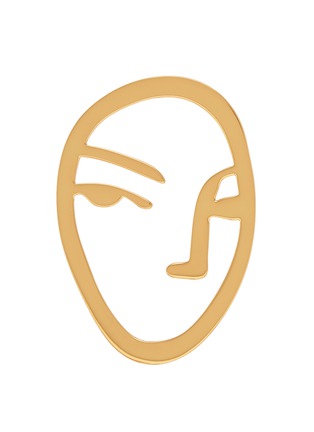 细节 - 点击放大 - OOAK - Portrait Silhouette人脸造型单只耳环