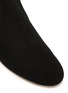 细节 - 点击放大 - STUART WEITZMAN - Flash仿水晶粗跟绒面真皮短靴