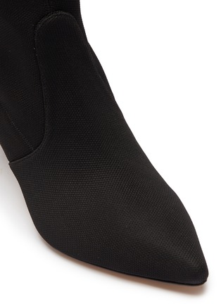 细节 - 点击放大 - STUART WEITZMAN - Rapture尖头高跟短靴