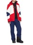 模特儿示范图 - 点击放大 - PERFECT MOMENT - Chamonix II拼色连帽夹棉功能滑雪夹克