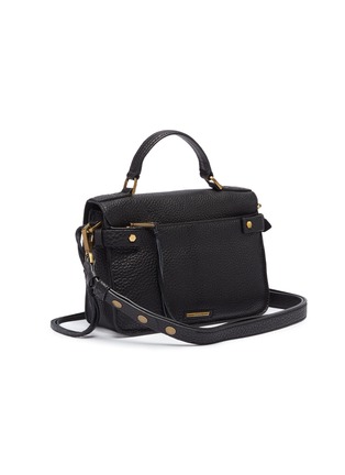 细节 - 点击放大 - REBECCA MINKOFF - Darren小号流苏荔枝纹真皮邮差包