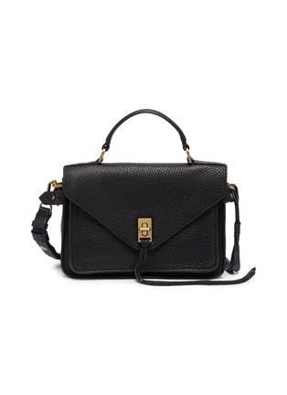 首图 - 点击放大 - REBECCA MINKOFF - Darren小号流苏荔枝纹真皮邮差包