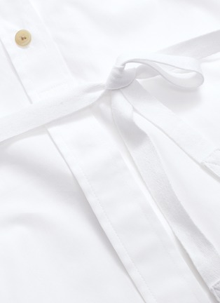  - VINCE - 系带设计纯棉衬衫