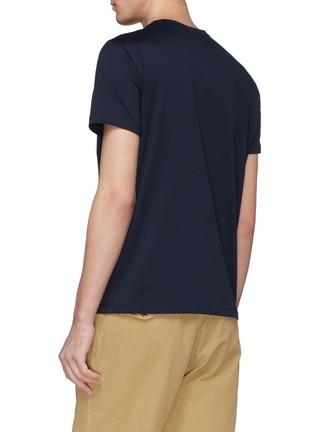 背面 - 点击放大 - MONCLER - 品牌标志印花纯棉T恤