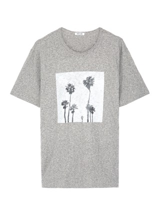 首图 - 点击放大 - HIRO CLARK - Uprooted中性款棕榈树印花T恤