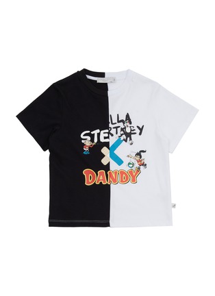 首图 - 点击放大 - STELLA MCCARTNEY - x Beano Studios Dandy儿童款漫画人物拼色有机棉T恤