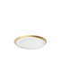  - L'OBJET - Zen镀金笔触陶瓷甜品碟－白色及金色