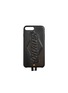 首图 - 点击放大 - CHAOS - Blackout logo压纹鹿皮手机壳（黑色）－iPhone 7 Plus/8 Plus