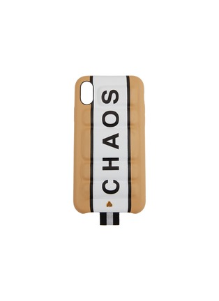 首图 - 点击放大 - CHAOS - logo软垫鹿皮手机壳（棕黄色）－iPhone X/XS