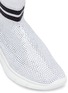 细节 - 点击放大 - JOSHUA SANDERS - Strass knit sock sneakers