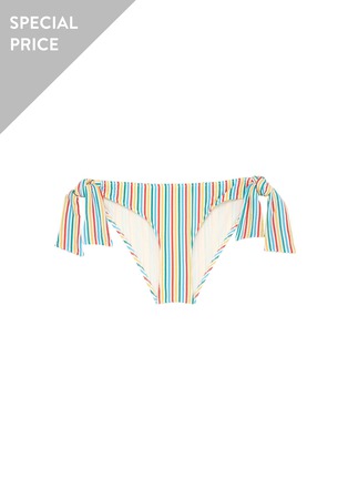 首图 - 点击放大 - SOLID & STRIPED - 'The Mackenzie' tie stripe seersucker bikini bottoms