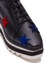 细节 - 点击放大 - STELLA MCCARTNEY - SNEAK-ELYSE五角星拼贴厚底德比鞋
