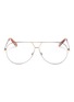首图 - 点击放大 - VICTORIA BECKHAM - Metal aviator optical glasses